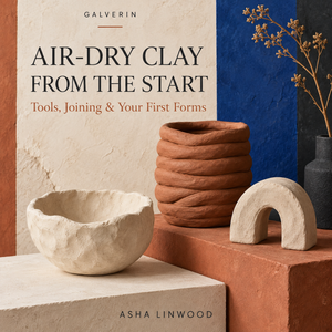 Show the cover of Air-Dry Clay from the Start.