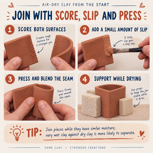 Sample page of Air-Dry Clay from the Start.