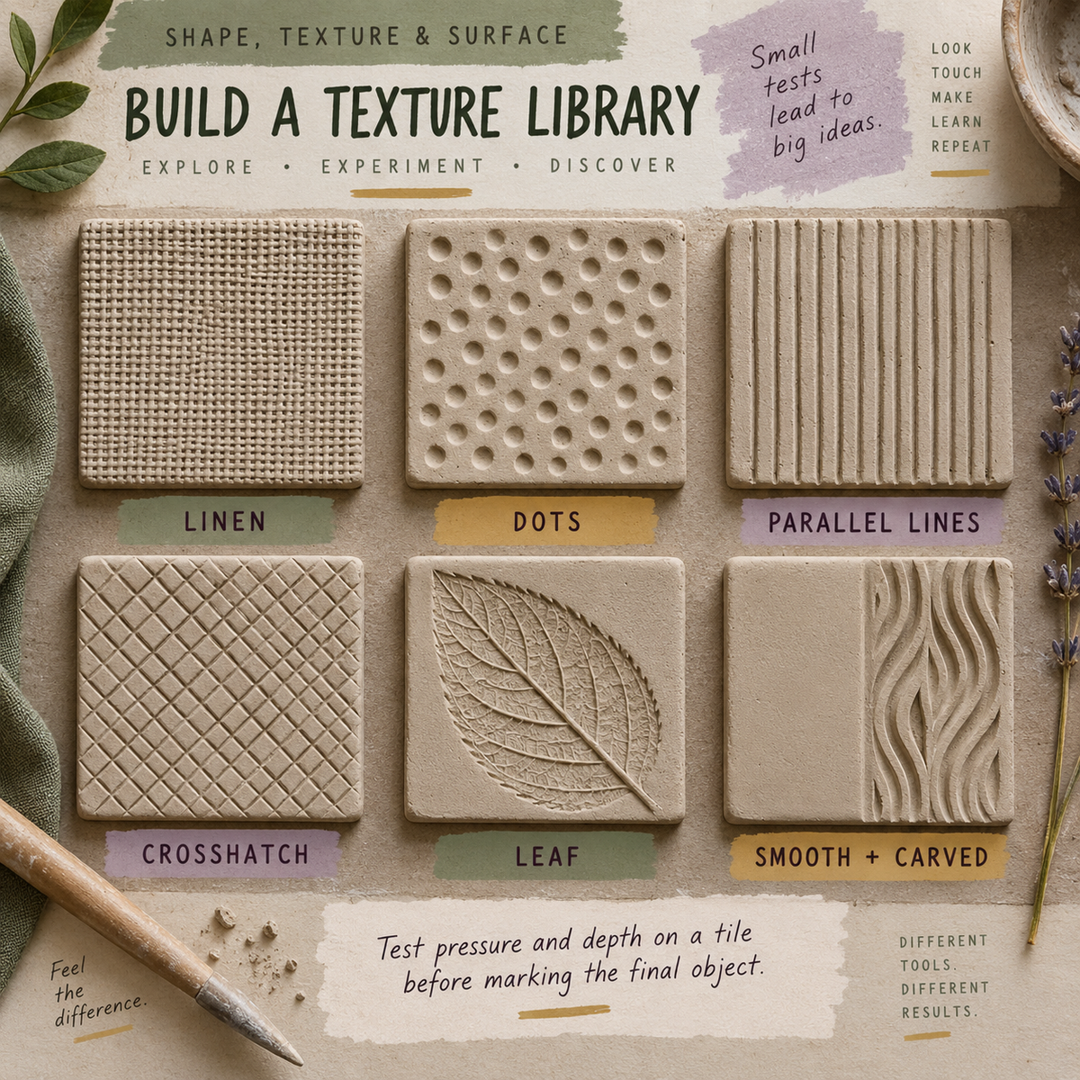 Shape, Texture &amp; Surface